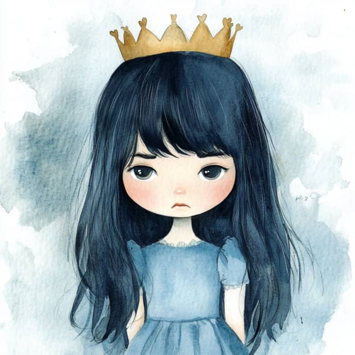 Rozprávka na čítanie - Smutná princezná