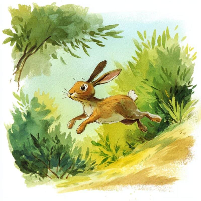 Rozprávka na čítanie - Veľké lesné preteky