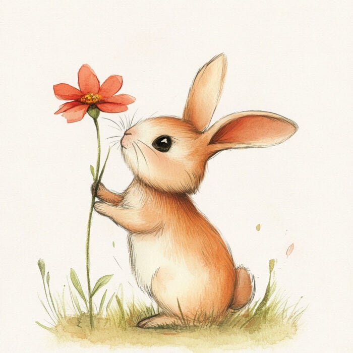 Rozprávka na čítanie - Zajko Uško