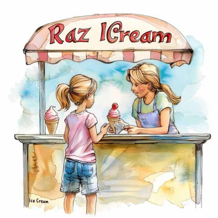 Rozprávka pre deti - Zmrzlina