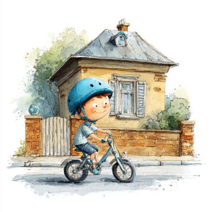 Rozprávka na dobrú noc - Adamkov bicykel