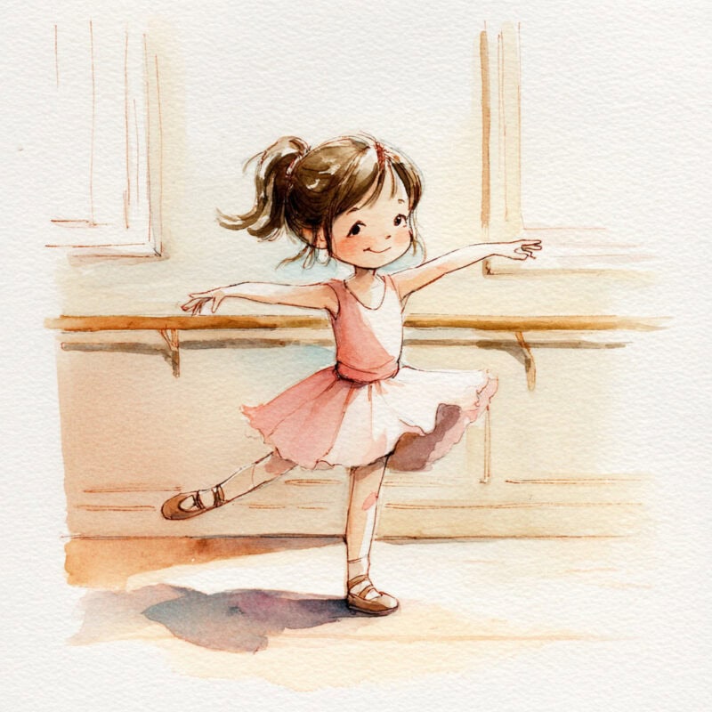 Rozprávka na dobrú noc -  Baletka Gabriela