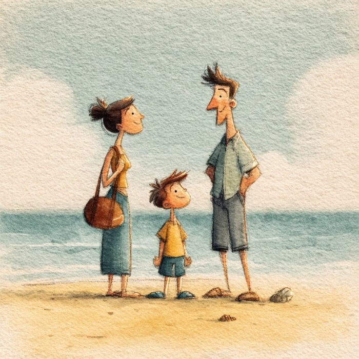 Rozprávka na čítanie - Čarovné mušle