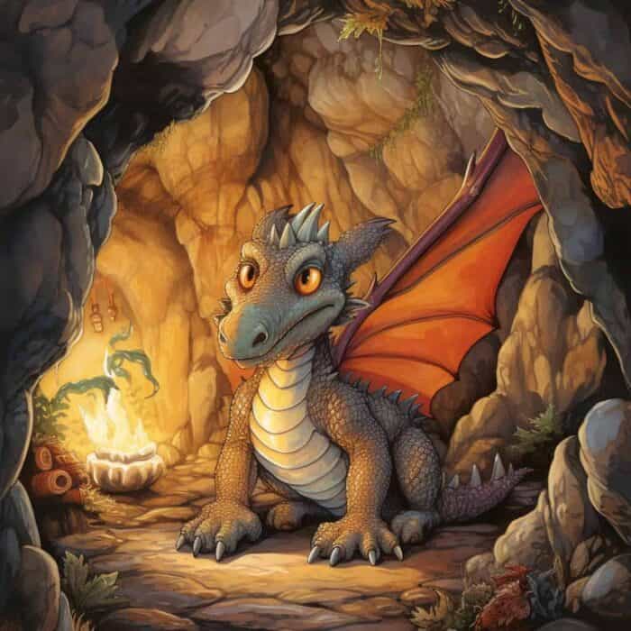 Rozprávka na dobrú noc - Chorý drak Tobiáš