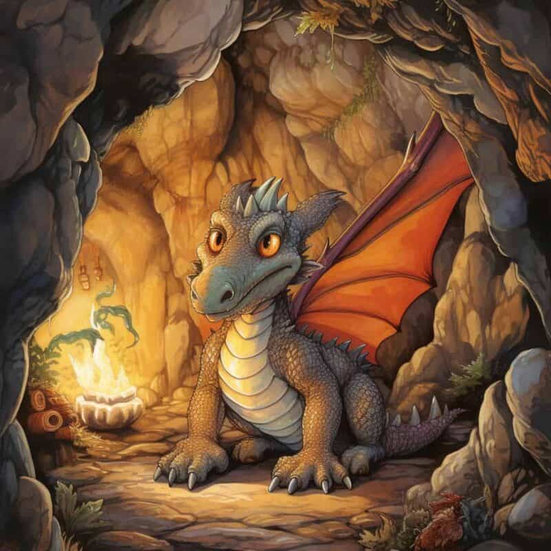 Rozprávka na dobrú noc - Chorý drak Tobiáš