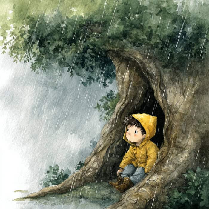 Rozprávka na čítanie - Dažďová víla