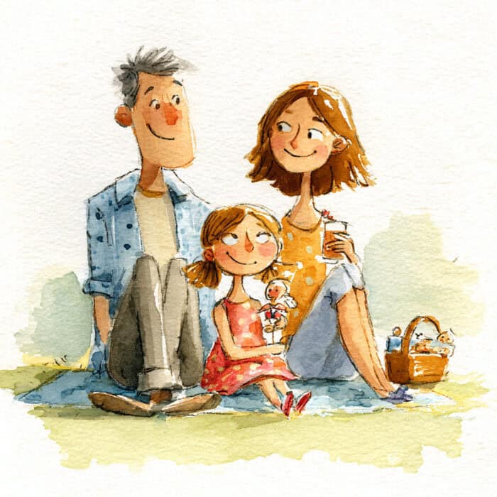 Rozprávka na dobrú noc - Deň detí v škôlke