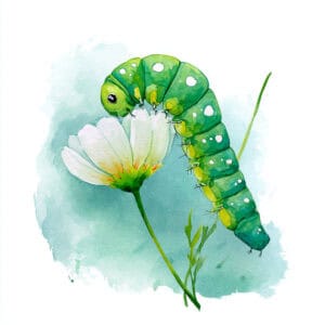 Rozprávka pre deti - Húsenička Kiki