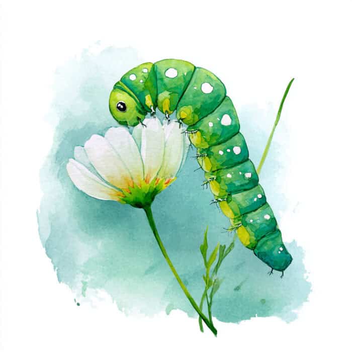 Rozprávka pre deti - Húsenička Kiki