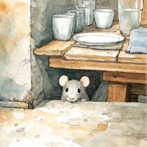 Rozprávka na čítanie - Ježko a myška