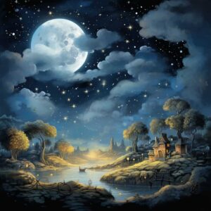 Rozprávka pre deti - Keď je spln