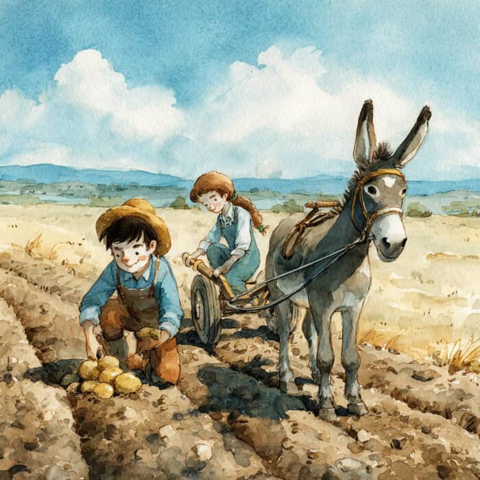 Rozprávka na dobrú noc - O oslíkovi