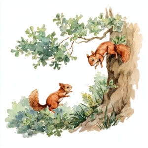 Rozprávka na čítanie - Orieškové prekvapenie