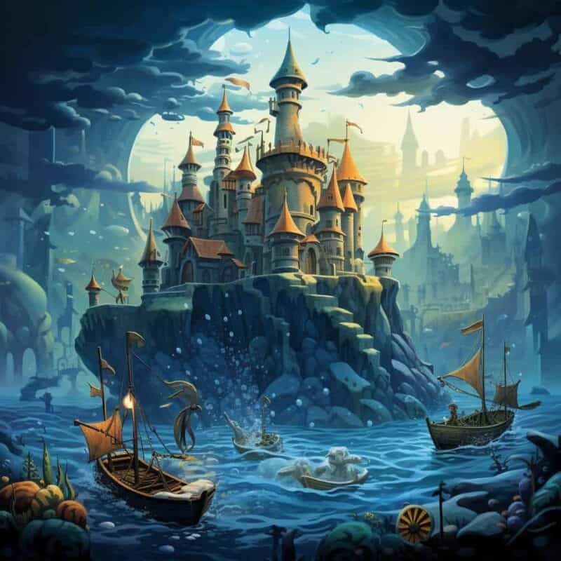 Rozprávka pre deti - Príbeh morského chlapca a morskej dievčiny