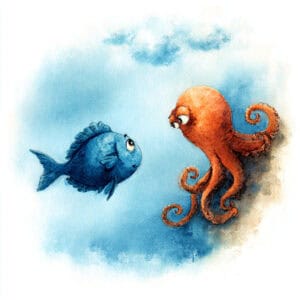 Rozprávka na dobrú noc - Rozprávka o chobotnici