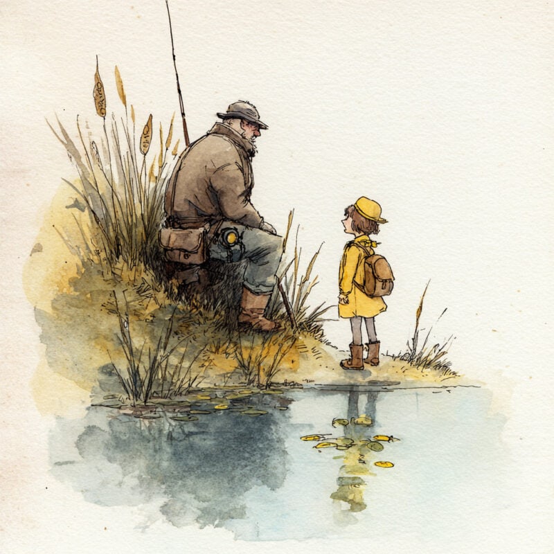 Rozprávka pre deti - Starček a dievčina