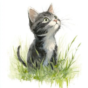 Rozprávka na dobrú noc - Zatúlané mačiatko