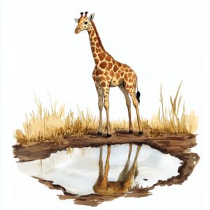 Rozprávka na dobrú noc - Žltá žirafa Zoe