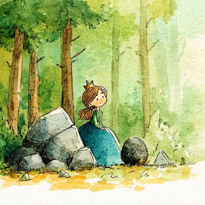 Rozprávka pre deti - Princezná Ema a spievajúci kameň