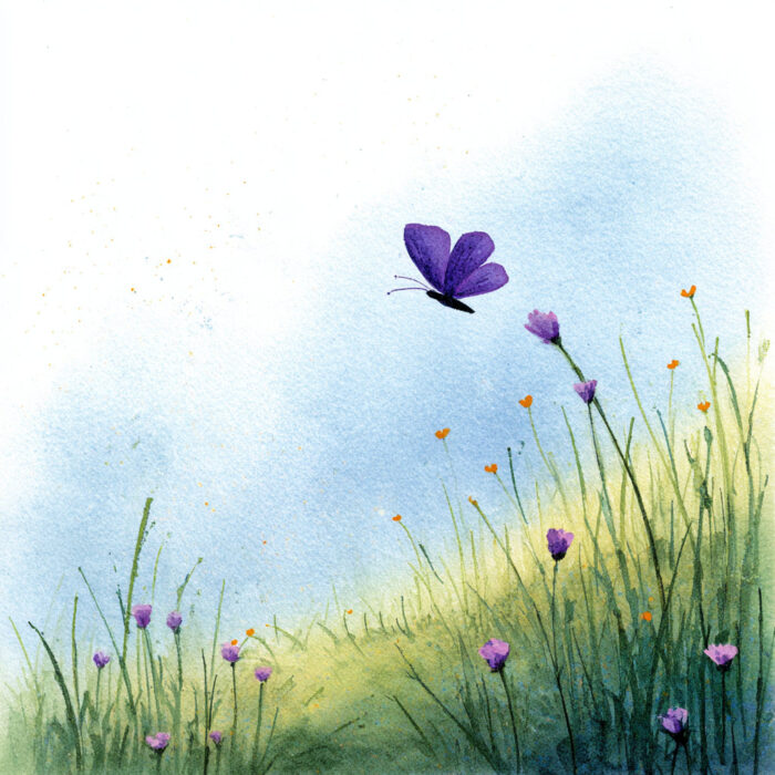 Rozprávka pre deti - Motýľ a žabka