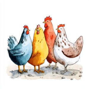 Rozprávka na čítanie - Najkrajšia sliepočka na dvore