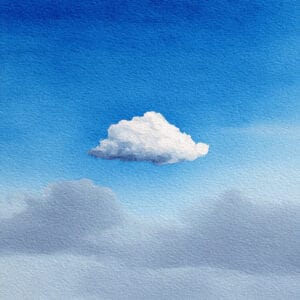 Rozprávka pre deti - Obláčik Modrík