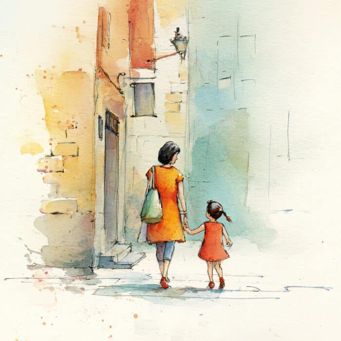 Rozprávka na dobrú noc - Prvý deň v škole