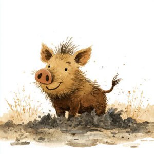 Rozprávka na dobrú noc - Špinavý diviačik