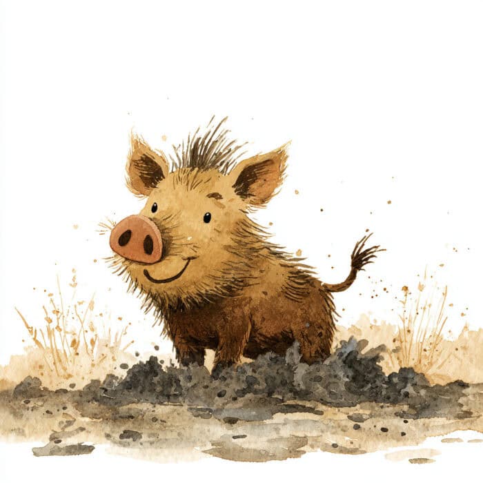 Rozprávka na dobrú noc - Špinavý diviačik