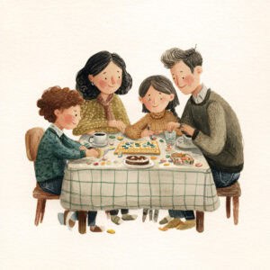 Rozprávka na čítanie - Večer hier