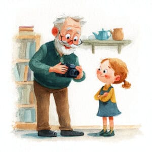 Rozprávka na dobrú noc - Deduškov fotoaparát