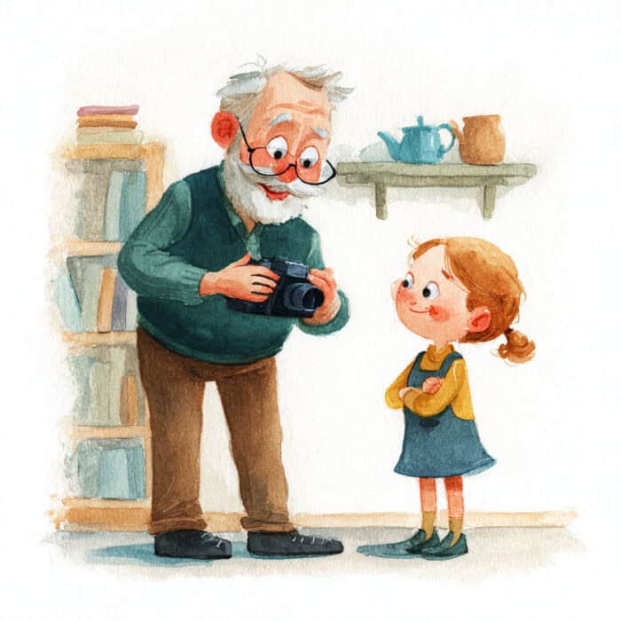 Rozprávka na dobrú noc - Deduškov fotoaparát