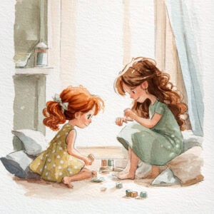 Rozprávka na dobrú noc - Domček pre bábiky