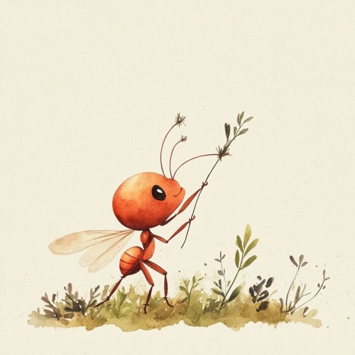 Rozprávka na dobrú noc - Mravec a kobylka