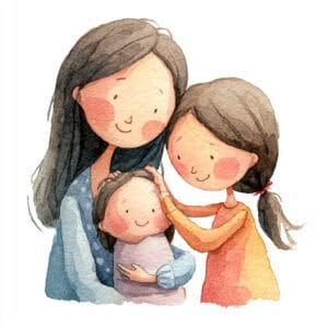 Rozprávka na čítanie - Veľká sestrička