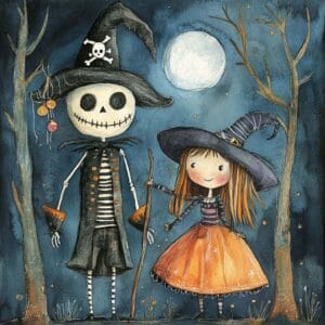 Rozprávka na dobrú noc - Zubaté strašidlá – Halloween a sviatok Všetkých svätých