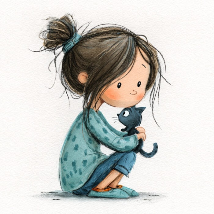 Rozprávka pre deti - Ako sa Dorka starala o Murka