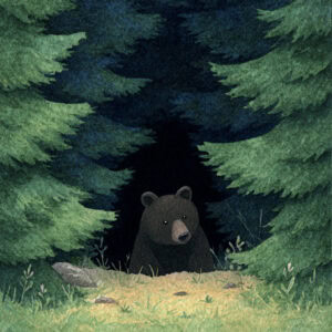 Rozprávka na čítanie - Medvedík Bruško a stratené slnko