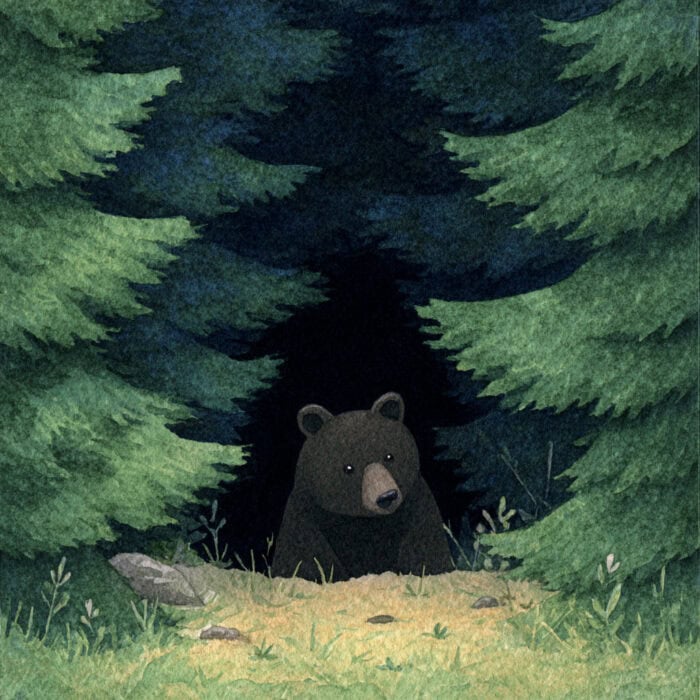 Rozprávka na čítanie - Medvedík Bruško a stratené slnko