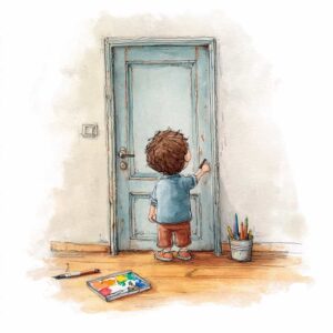 Rozprávka na dobrú noc - O chlapčekovi, ktorý veľmi rád kreslil