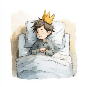 Rozprávka na čítanie - O chorom princovi