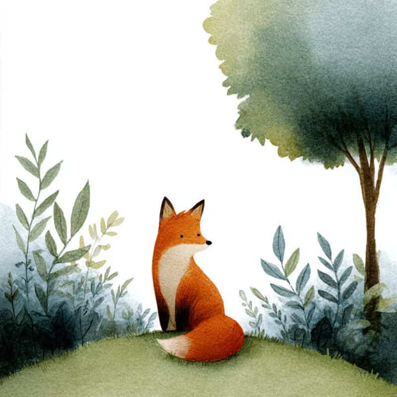 Rozprávka na čítanie - O lišiakovi Chvostíkov i poctivom mravcovi Miňovi