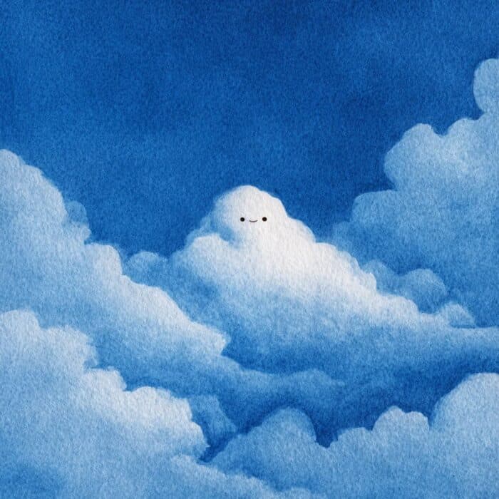 Rozprávka na dobrú noc - O obláčiku, ktorý sa bál pršať