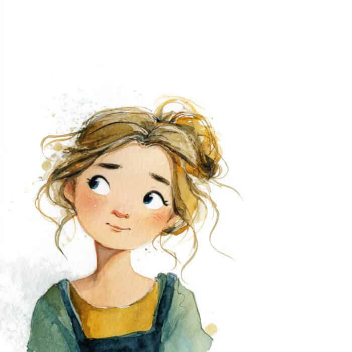 Rozprávka na čítanie - Oriešok pre Aničku