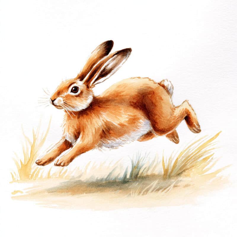 Rozprávka na čítanie - Zajko Šprintík a preteky