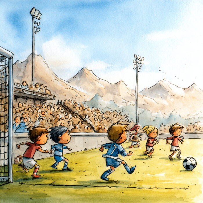 Rozprávka na dobrú noc - Futbalové utkanie