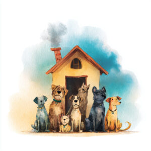 Rozprávka na čítanie - Psík z útulku