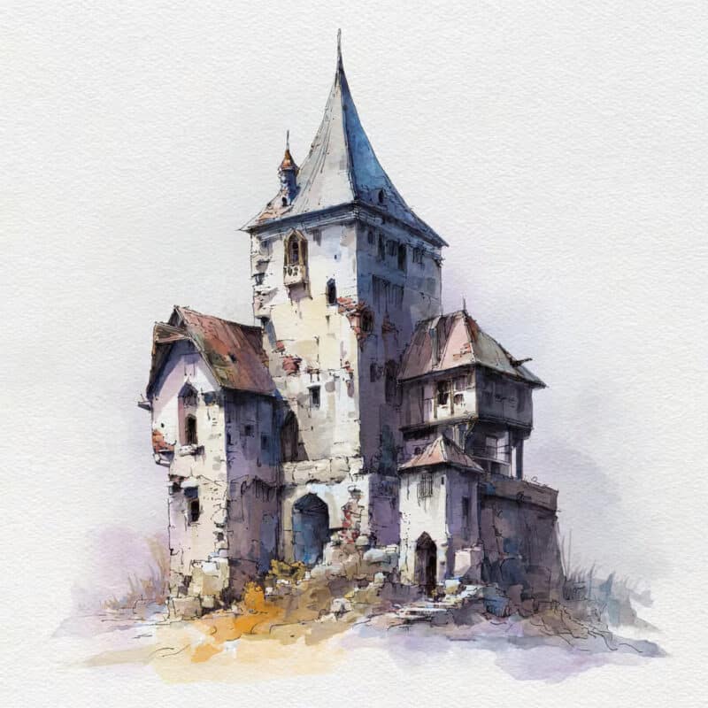Rozprávka na dobrú noc - Hradná cesta odvahy