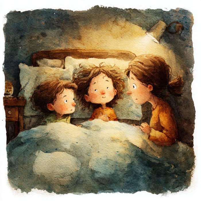 Rozprávka na dobrú noc - Rozprávanie rozprávky