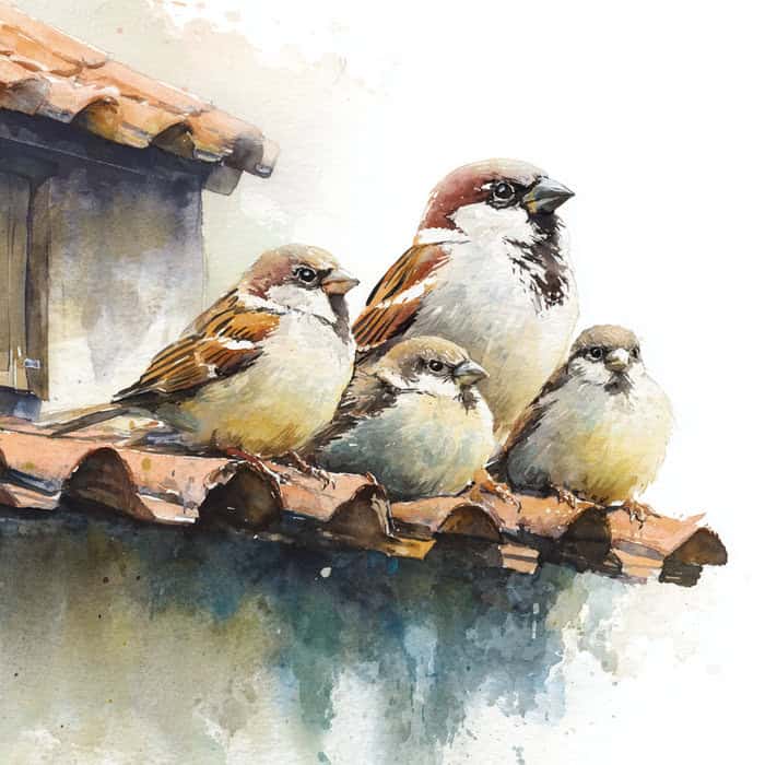 Rozprávka pre deti - Kocúrik Packo a vrabček